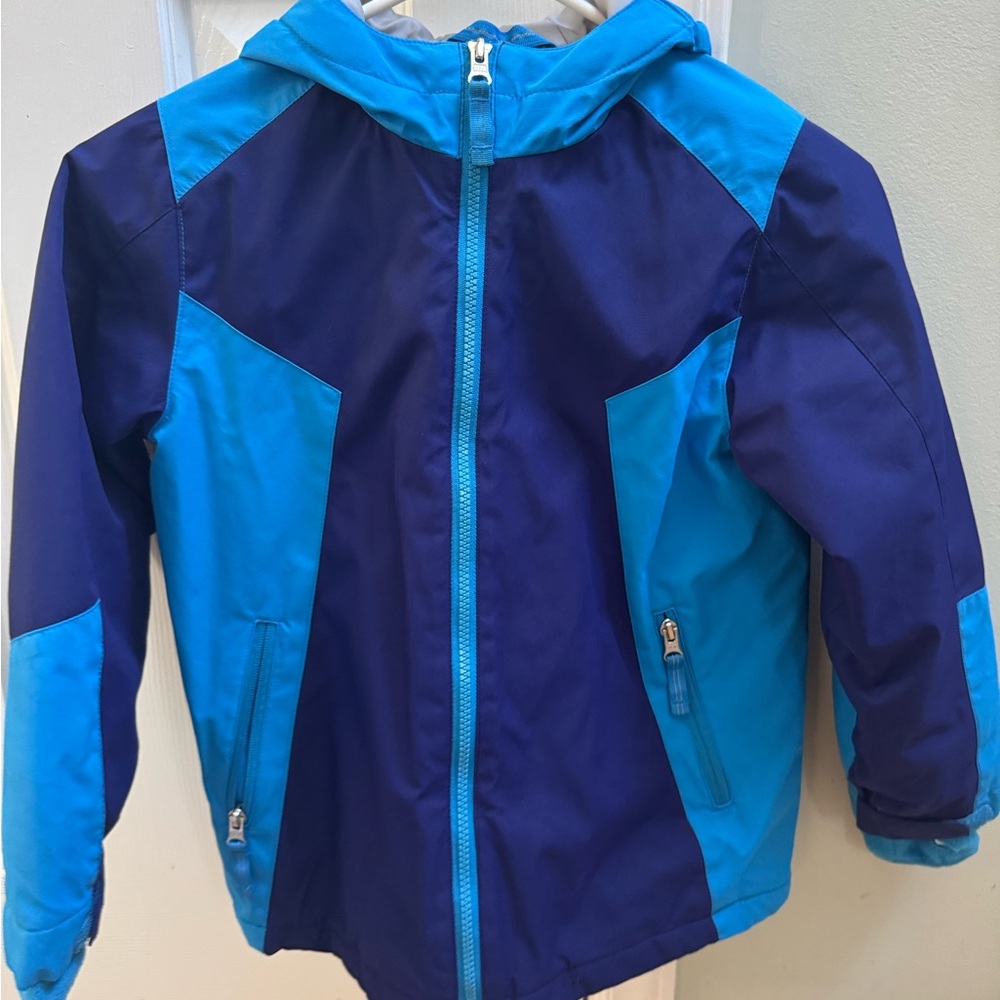 Lands' End Kids Two-Tone Blue Jacket